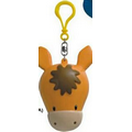 Rubber Donkey Coin Purse w/ Keychain